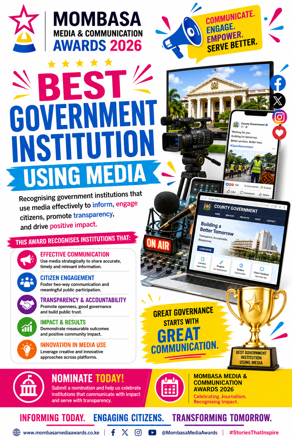 Best Government Institution Using Media